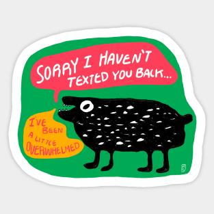 Sorry Sticker